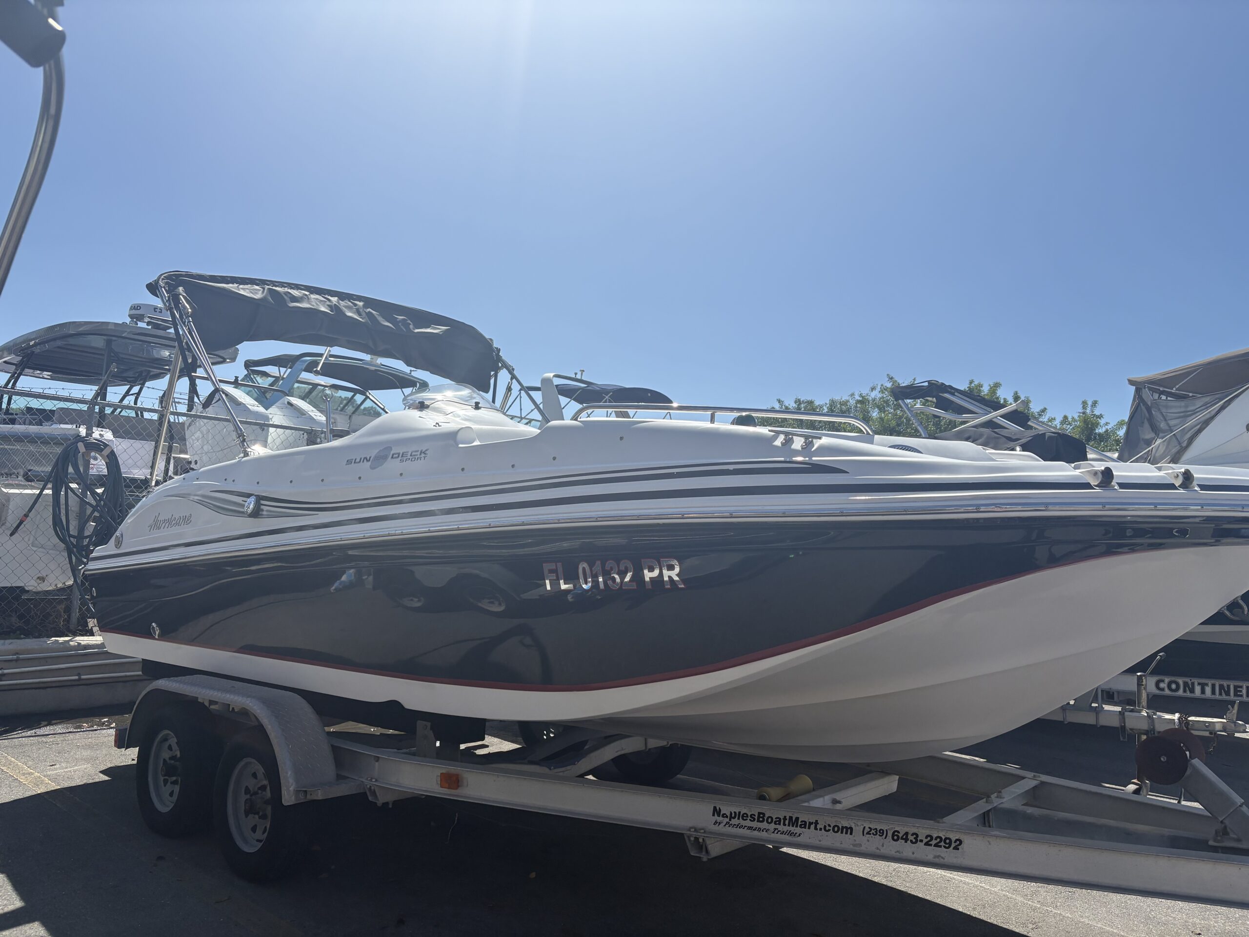2013 Hurricane Sundeck Sport 188